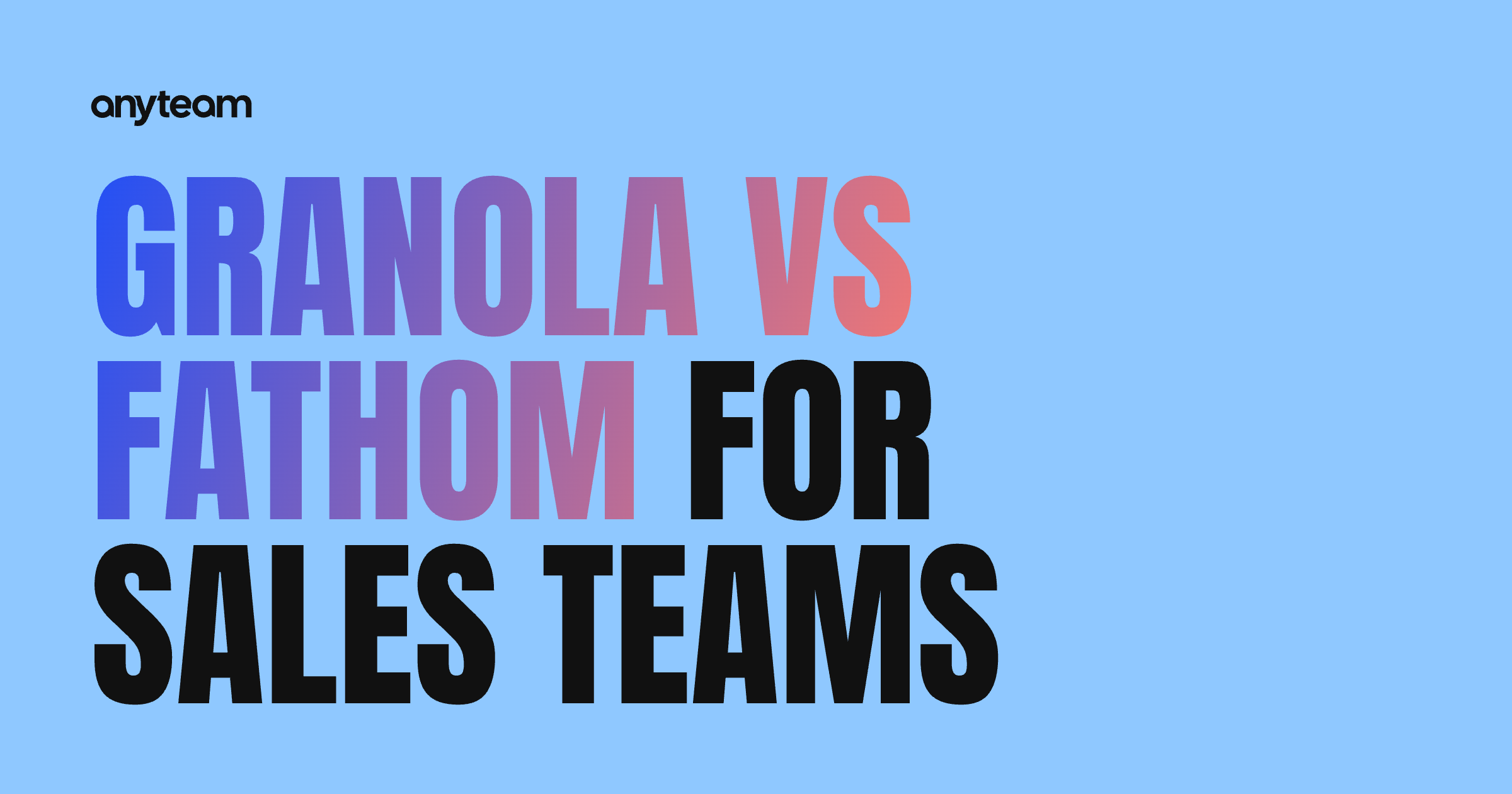 Granola vs Fathom for Sales Teams: Which One Actually Updates Your CRM?